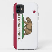 カリフォルニア州旗を持つIPhone 5ケース Case-Mate iPhoneケース (裏面)