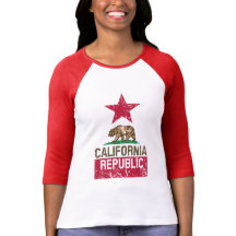 カリフォルニア州旗グランジスタイル