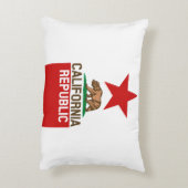 カリフォルニア州旗スター アクセントクッション (裏面(縦))