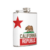 カリフォルニア州旗スター フラスク (右)