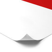 カリフォルニア州旗スター ポスター (角)