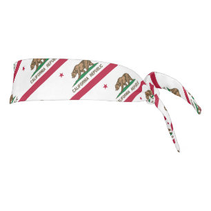 カリフォルニア州旗スポーツヘッドバンド タイヘッドバンド