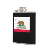 カリフォルニア州旗デザイン フラスク (左)