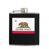 カリフォルニア州旗デザイン フラスク (正面)