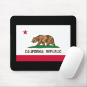カリフォルニア州旗デザイン マウスパッド (マウス)