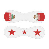 カリフォルニア州旗デザイン 野球ボール (パネル)