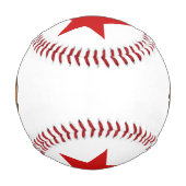 カリフォルニア州旗デザイン 野球ボール (正面)