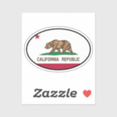 カリフォルニア州旗ビニール シール (シート)
