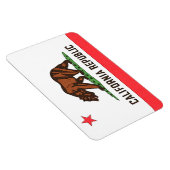 カリフォルニア州旗マグネット マグネット (右側)