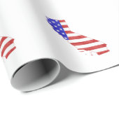 カリフォルニア州旗ラッピング紙 ラッピングペーパー (ロールコーナー)