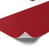 カリフォルニア州旗ロディ ポスター (角)