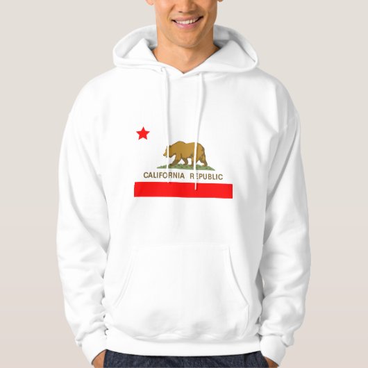 カリフォルニア州旗州 パーカ (正面)