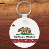カリフォルニア州旗 キーホルダー (正面)
