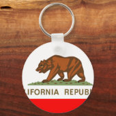 カリフォルニア州旗 キーホルダー (正面)