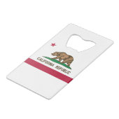 カリフォルニア州旗 クレジットカード栓抜き (裏面アングル)