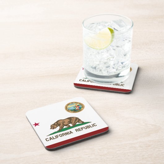 カリフォルニア州旗 コースター (右側)