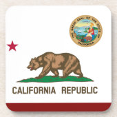 カリフォルニア州旗 コースター (正面)