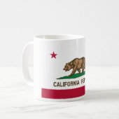 カリフォルニア州旗 コーヒーマグカップ (正面左)