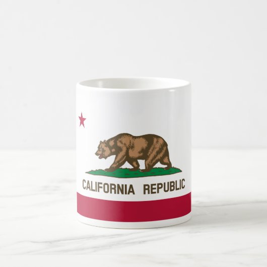 カリフォルニア州旗 コーヒーマグカップ (中央)
