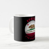 カリフォルニア州旗 コーヒーマグカップ (正面左)
