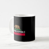 カリフォルニア州旗 コーヒーマグカップ (正面左)
