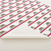 カリフォルニア州旗 シェルパブランケット (3/4)