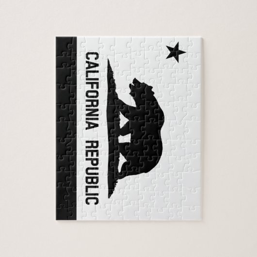 カリフォルニア州旗 ジグソーパズル (縦)