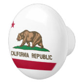 カリフォルニア州旗 セラミックノブ (右)