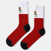 カリフォルニア州旗 ソックス (左)