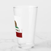 カリフォルニア州旗 タンブラーグラス (左)