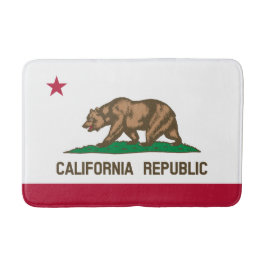 カリフォルニア州旗 バスマット