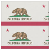 カリフォルニア州旗 ファブリック (クローズアップ)