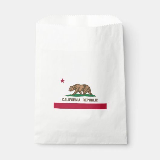 カリフォルニア州旗 フェイバーバッグ (正面)