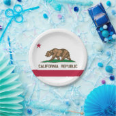 カリフォルニア州旗 ペーパープレート (パーティー)