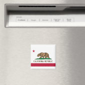 カリフォルニア州旗 マグネット (インサイチュ (食洗機))