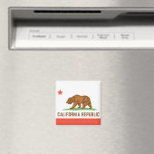 カリフォルニア州旗 マグネット (インサイチュ (食洗機))
