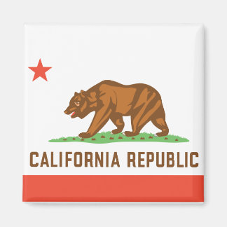 カリフォルニア州旗 マグネット