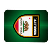 カリフォルニア州旗 マグネット (横)