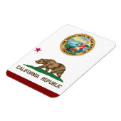 カリフォルニア州旗 マグネット (左側)