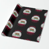 カリフォルニア州旗 ラッピングペーパー (アンロールド)