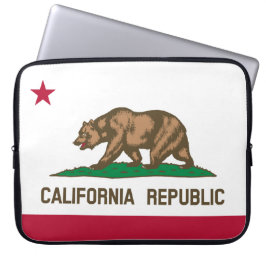 カリフォルニア州旗 ラップトップスリーブ