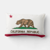 カリフォルニア州旗 ランバークッション (裏面)