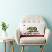 カリフォルニア州旗 ランバークッション (椅子)