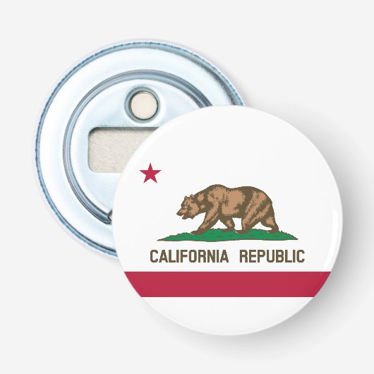 カリフォルニア州旗 栓抜き (正面)