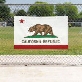 カリフォルニア州旗 –  横断幕 (インサイチュ)