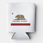 カリフォルニア州旗 缶クーラー (正面)
