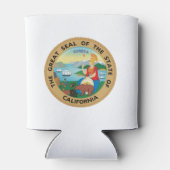 カリフォルニア州旗 缶クーラー (裏面)