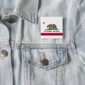 カリフォルニア州旗 缶バッジ (インサイチュ)