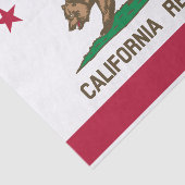 カリフォルニア州旗 薄葉紙 (詳細)