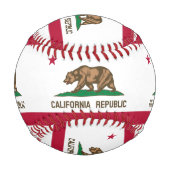 カリフォルニア州旗 野球ボール (正面)